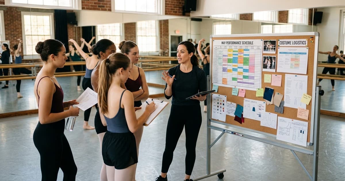 Costume and performance logistics