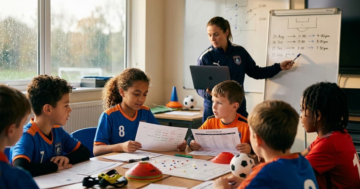 Pitch booking and weather chaos