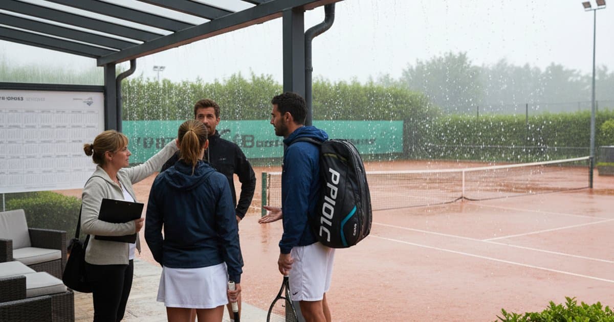 Weather-dependent rescheduling